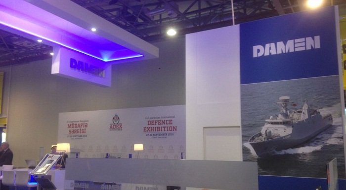 Damen Shipyards representative hails organization of ADEX 2016